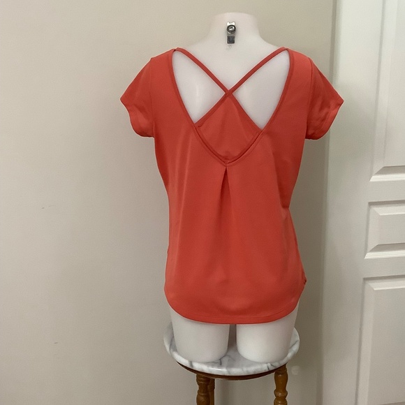 Mountain Hardware Orange activewear top w Strappy back MEDIUM - Picture 2 of 9